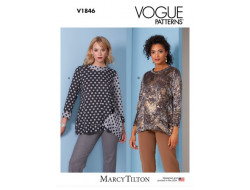 Patron  Chemise femme - Vogue 1846