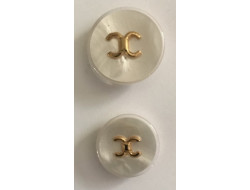 Boutons couture ivoire