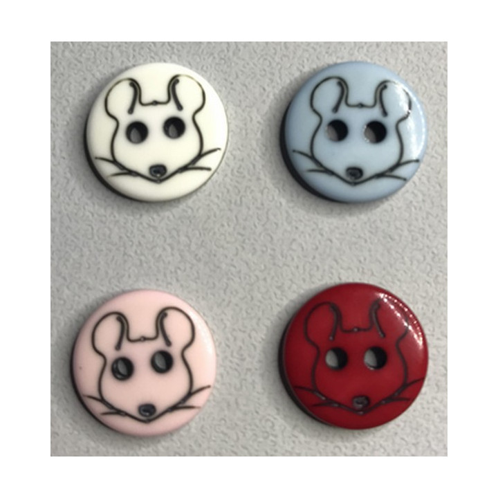 Bouton souris 12 mm  - 1