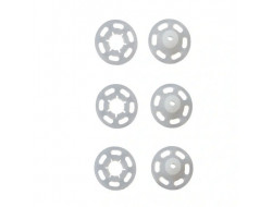 Boutons pression à coudre transparent 10 mm Prym