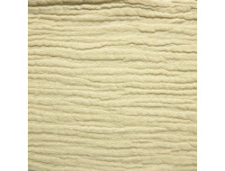 Tissu double gaze anis