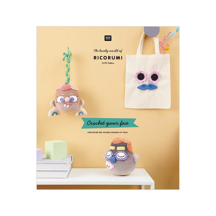 Livre Crochet Your Face Ricorumi, Rico Design Rico Design - 1