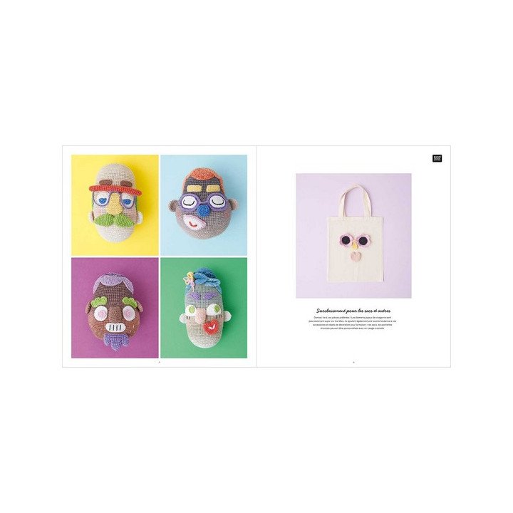 Livre Crochet Your Face Ricorumi, Rico Design Rico Design - 5