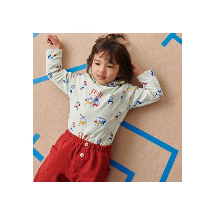Tissu jersey - Rugby is cooperative Katia Fabrics  - 2