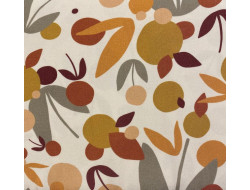 Tissu viscose Ecovero Autumn Nuts