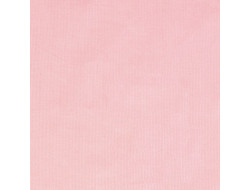 Tissu velours milleraies Uni Bois de Rose