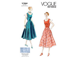 Patron de robe - Vogue V1864  - 1