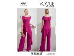 Patron de haut et pantalon - Vogue 1869