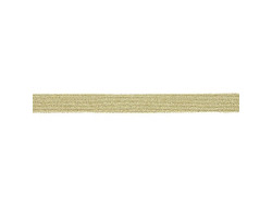 Élastique plat métal doré 9 mm