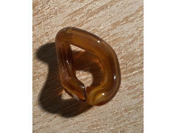 Maillon plastique Ambre 25 mm