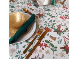 Tissu Xmas Canvas motifs NÖEL  - 2