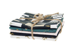 5 Coupons de tissus Fat Quarter 50 x 70 cm