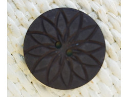 bouton noir fleur