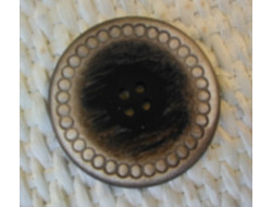 Bouton fantaisie manteau