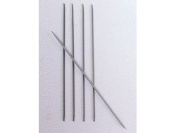 Aiguilles à tricoter 20 cm du 2 au 5 mm double pointes - Bergère de France