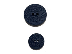 Bouton ethnique marine 22 et 34 mm