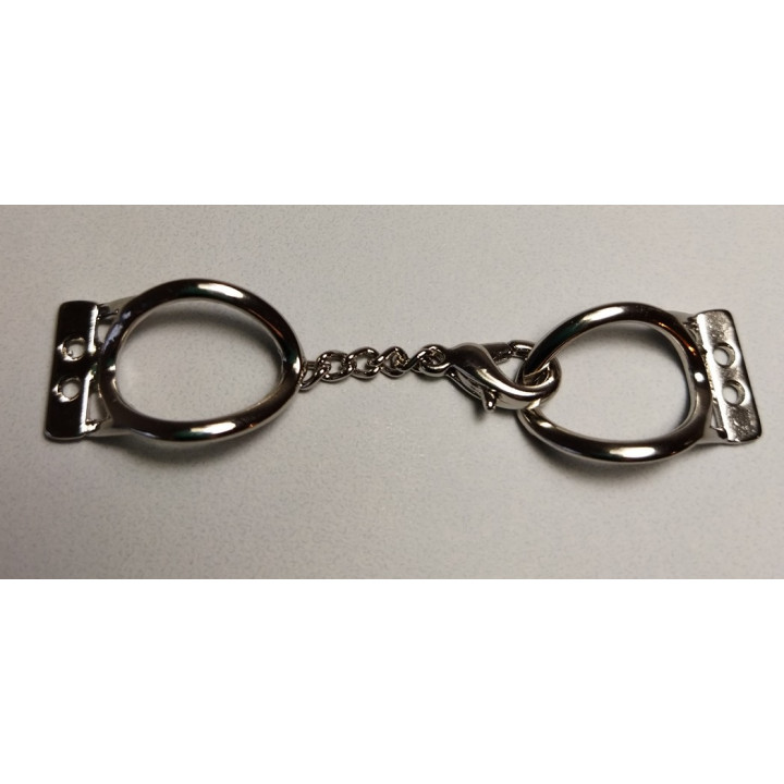 Attache métal doré ou argenté  - 2