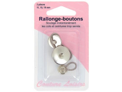 Lot de 3 boutons magiques - rallonge boutons