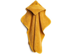 Sortie de bain avec capuche Moutarde Rico