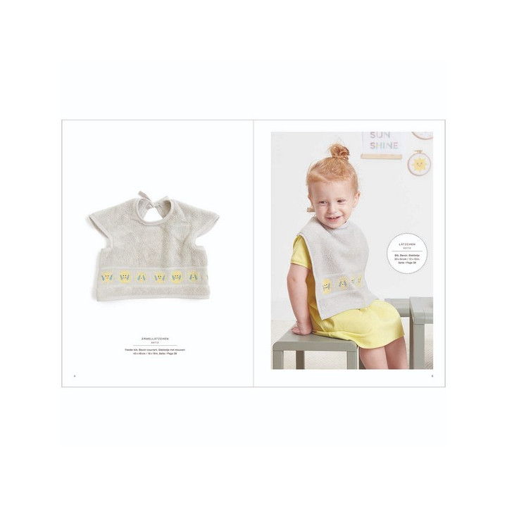 179 - Livre de Broderie Eponge Bébé Happy Baby, Collection RICO Rico Design - 2
