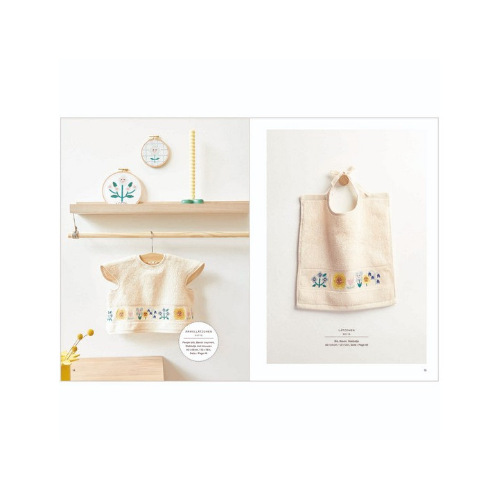 179 - Livre de Broderie Eponge Bébé Happy Baby, Collection RICO Rico Design - 5