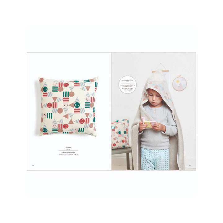 179 - Livre de Broderie Eponge Bébé Happy Baby, Collection RICO Rico Design - 7