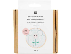 Kit Broderie Point de Croix Fleur - Rico Design Rico Design - 2