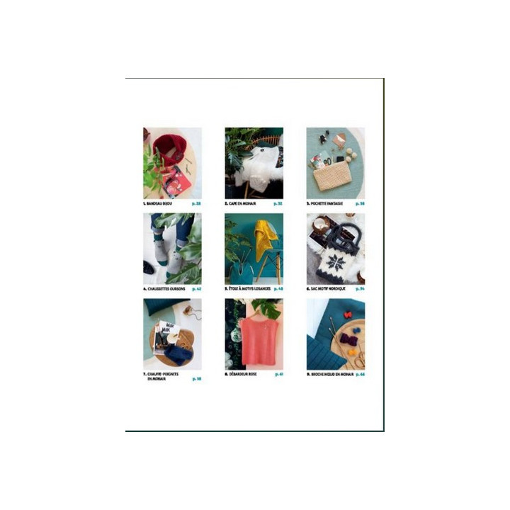Livre Projets tricot avec 2 pelotes Anne Bermond  - 4