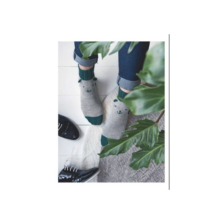 Livre Projets tricot avec 2 pelotes Anne Bermond  - 9