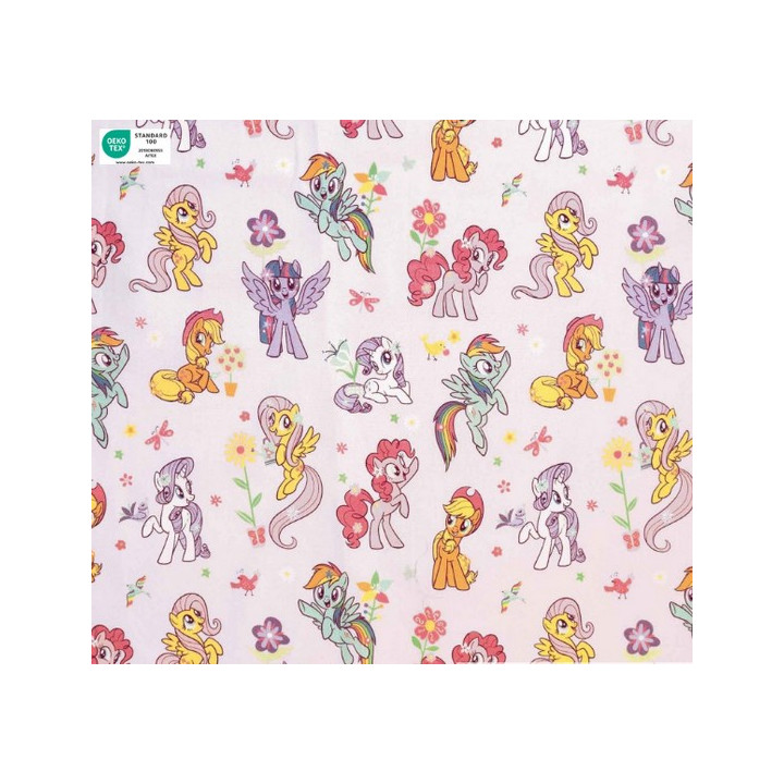 Tissu coton imprimé licorne Katia  - 1