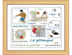 Kit broderie La pétanque