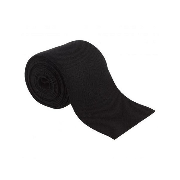 Élastique double sens 100 mm Noir  - 1