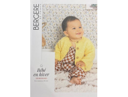 Magazine tricot 52 Bébé en Hiver Bergère de France