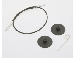 Cable noir interchangeable & accessoires - KnitPro