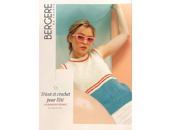 Magazine tricot 53 Tricot et Crochet pour l'été Bergère de France