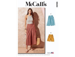 Patron jupe-culotte, pantalon ou short - Mc Call's M8260