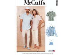 Chemises et chapeau unisexe - McCall's M8263