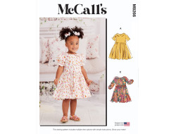 Patron  robes fillettes McCall's M8266