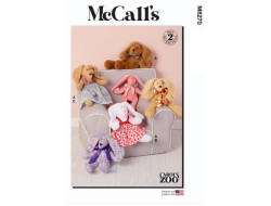 Patron doudous lapins McCall's 8270