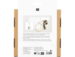 Kit Broderie Point de Croix tableau fraises, Rico Design