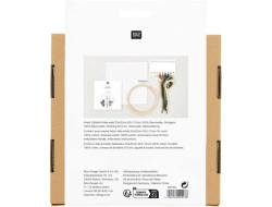 Kit Broderie Point de Croix tableau fleur de fraise, Rico Design Rico Design - 3