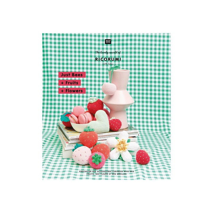 Livre Crochet Just Bees, fruits, flowers, Ricorumi, Rico Design Rico Design - 1