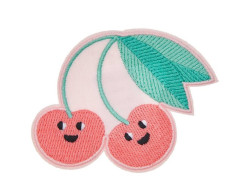 Écusson thermocollant - Cerise double - Rico Design