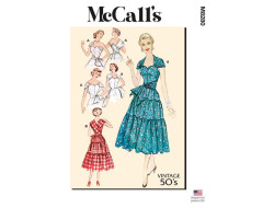 Patron robe vintage femme McCall's M8280