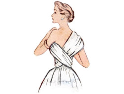 Patron robe vintage femme McCall's M8280  - 6
