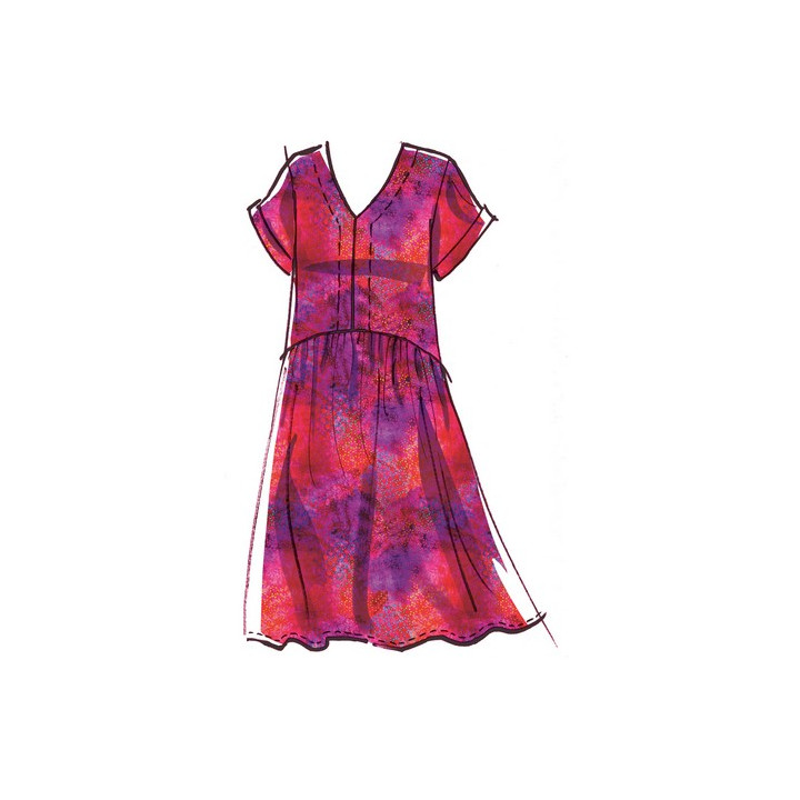 Patron robe  femme McCall's M8281  - 2