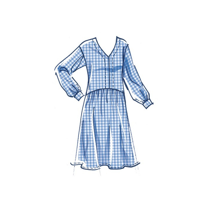 Patron robe  femme McCall's M8281  - 3
