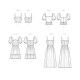 Patron hauts et robes  femme McCall's M8282