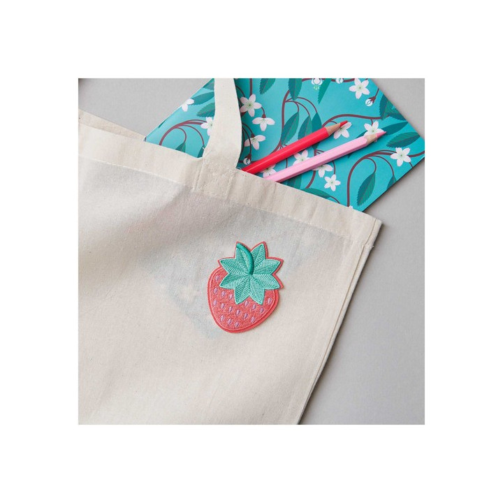 Écusson thermocollant fraise - Rico Design  - 2
