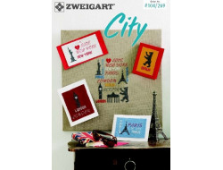 Livre broderie City 269 ZWEIGART